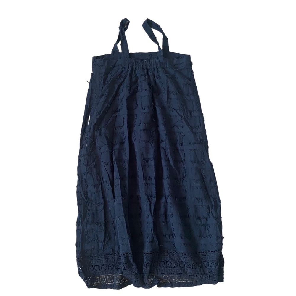 NWT CLC By Corey Lynn Calter Maryl Black Fringe Eyelet Sun Dress Pockets Small - Picture 11 of 11